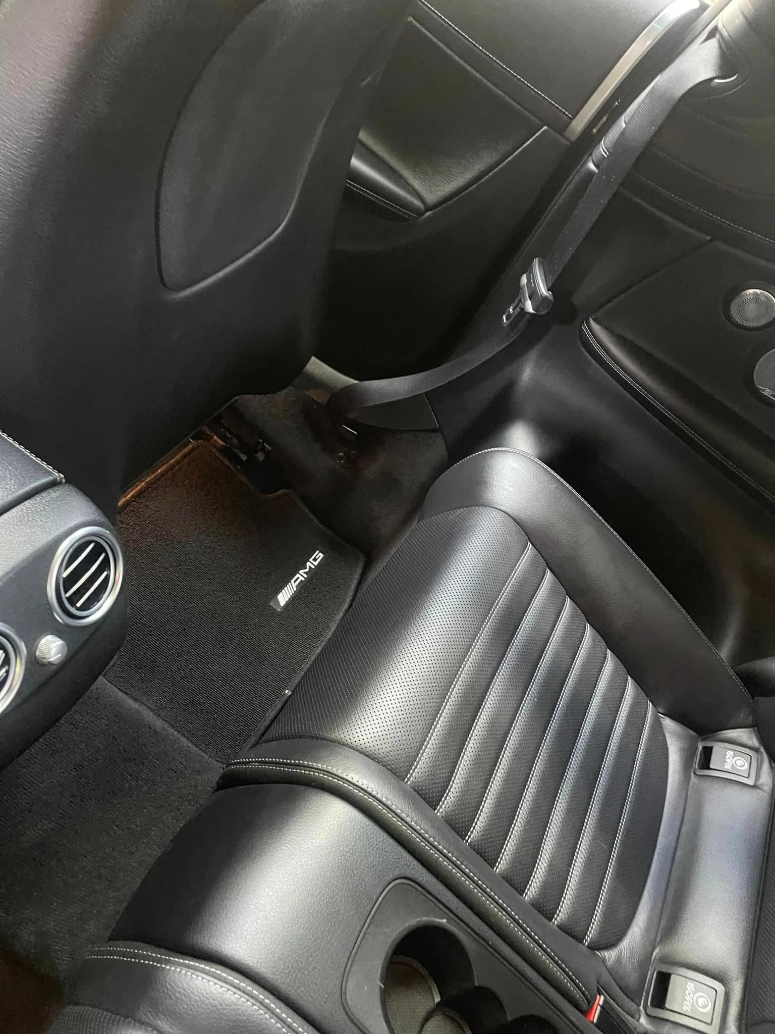 Auto Detailing - Mercedes-AMG C-Class interior - Professional Detailing Wisconsin Dells