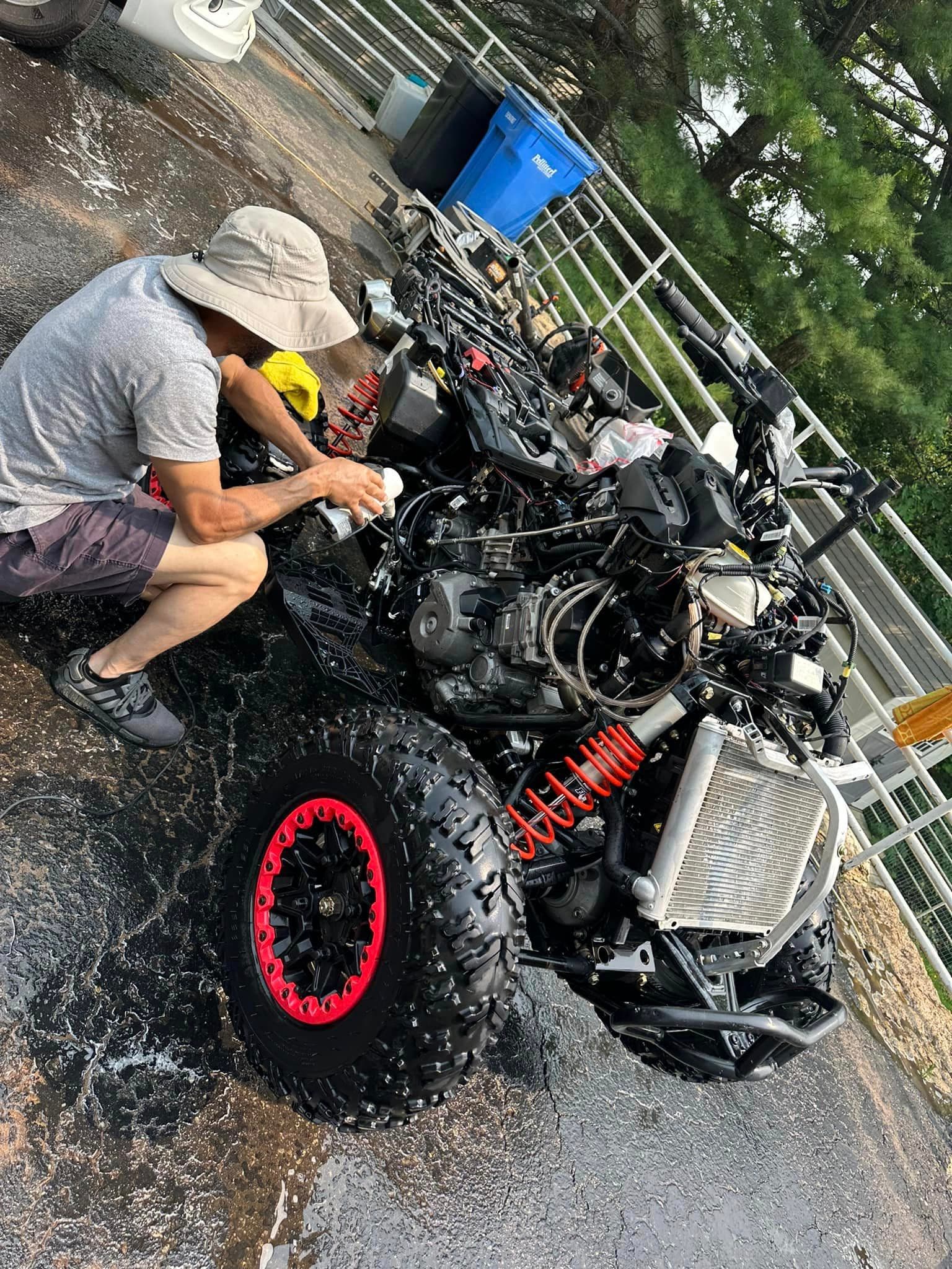 Auto Detailing - ATV detail - Professional Detailing Wisconsin Dells