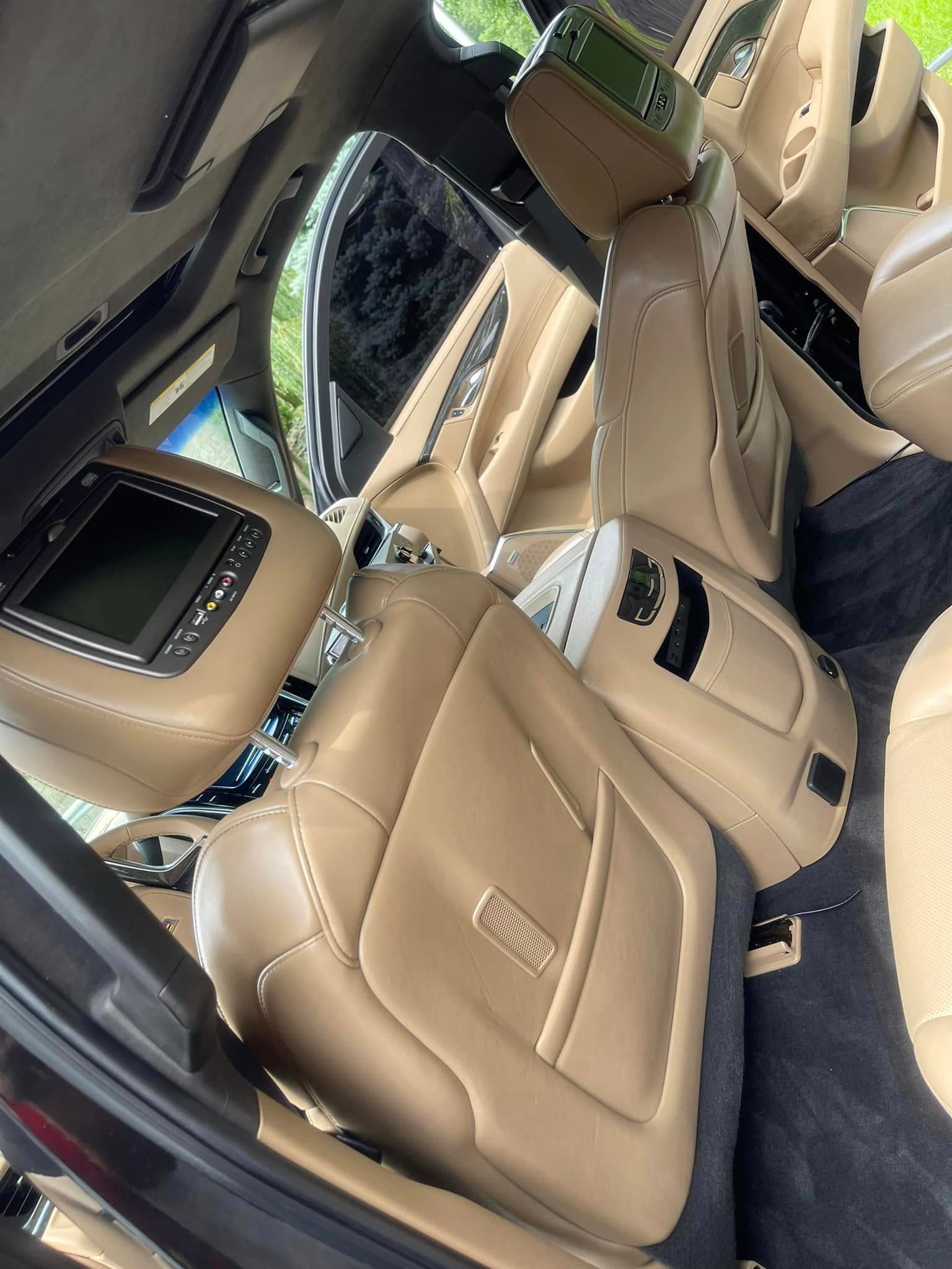 Auto Detailing - Cadillac Escalade Platinum third row - Professional Detailing Wisconsin Dells