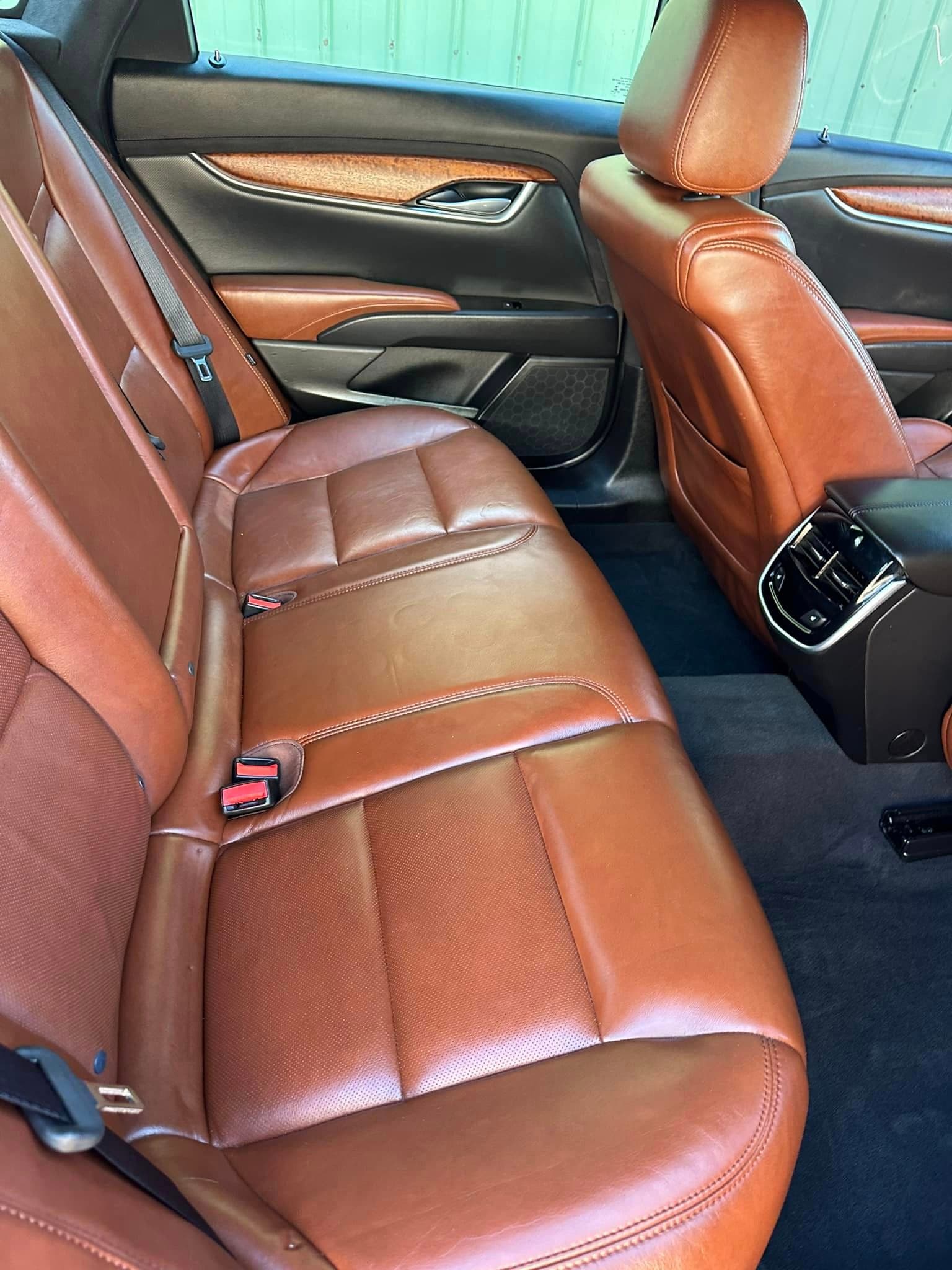 Auto Detailing - Cadillac XTS interior - Professional Detailing Wisconsin Dells