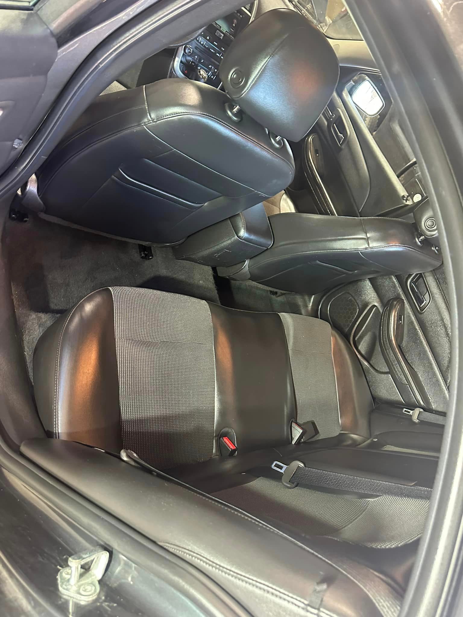 Auto Detailing - Chevrolet Malibu seats - Professional Detailing Wisconsin Dells