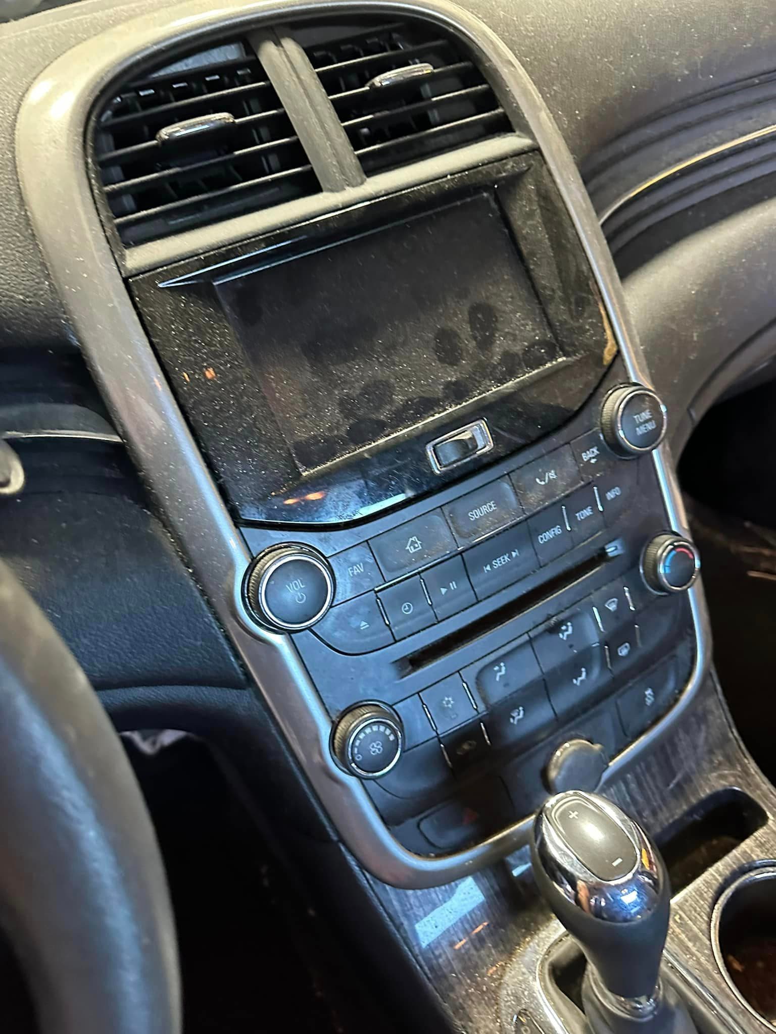 Auto Detailing - Chevrolet Malibu rear seat - Professional Detailing Wisconsin Dells