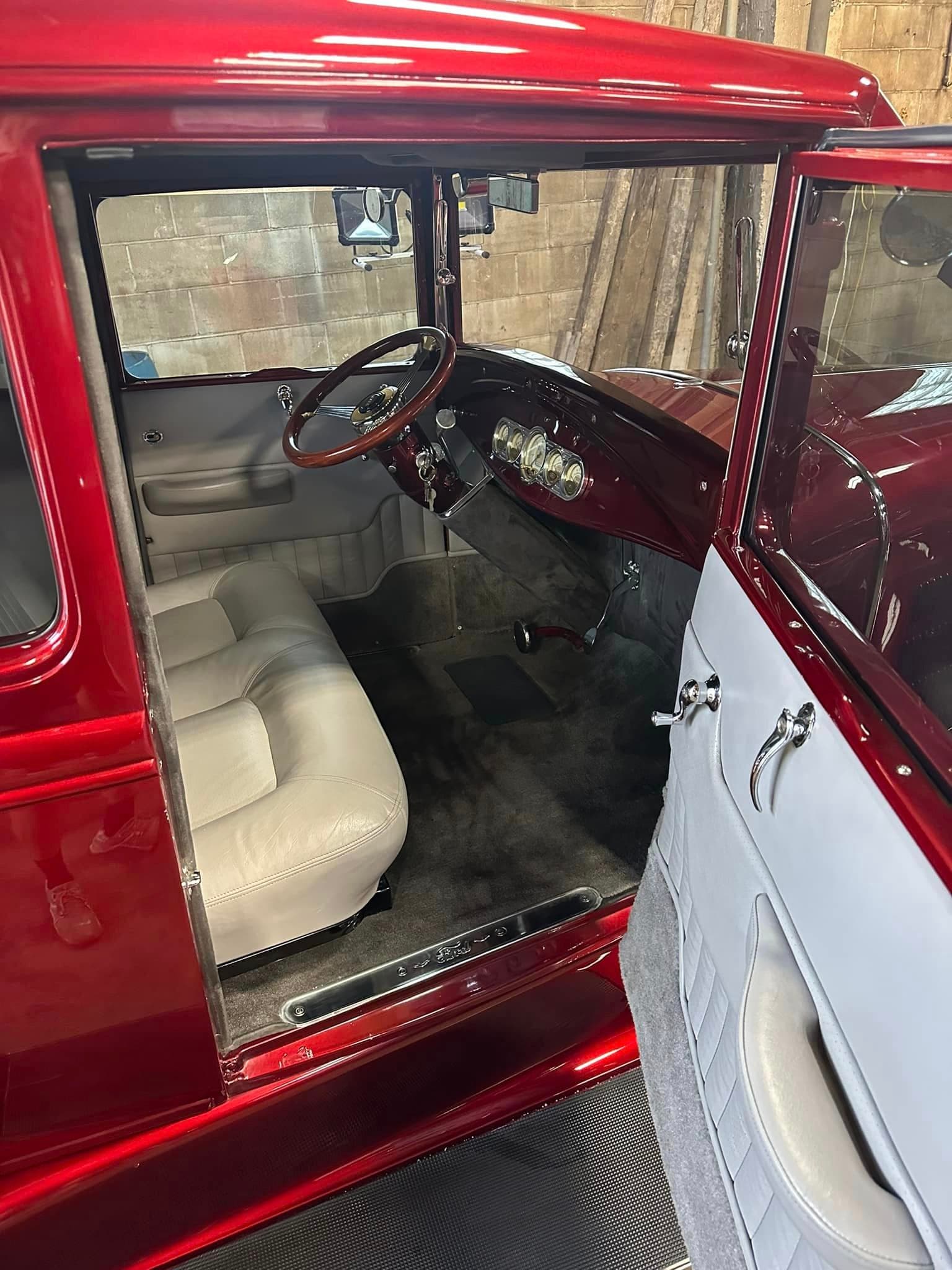 Auto Detailing - Ford Model A Hot Rod detail - Professional Detailing Wisconsin Dells