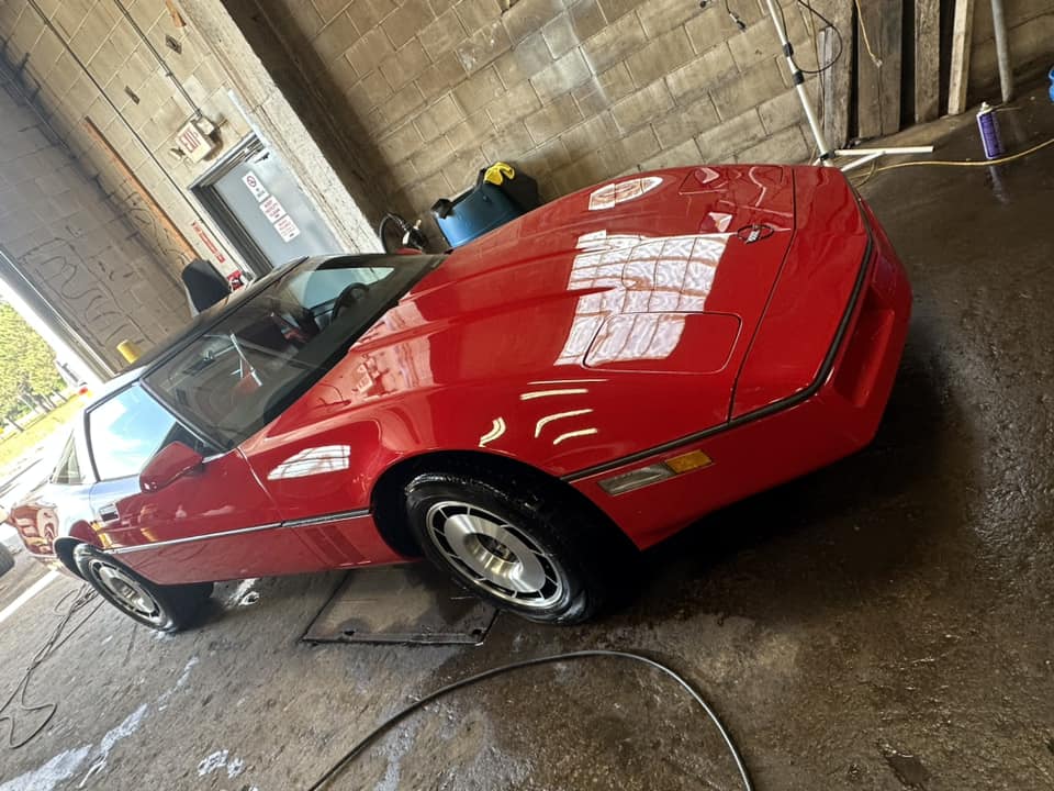 Red C4 Corvette — Auto Detailing preview