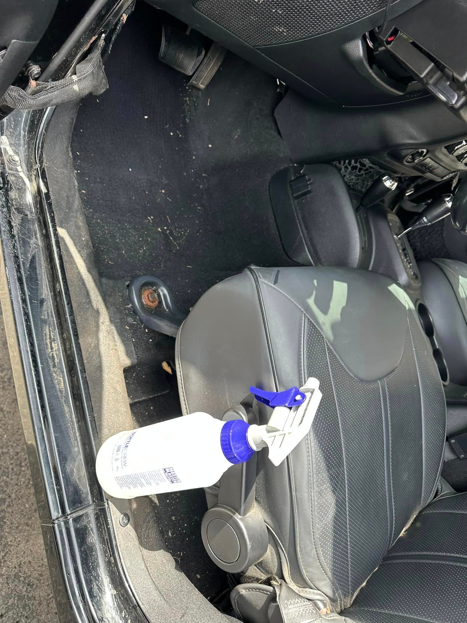Auto Detailing - Jeep Wrangler footwell - Professional Detailing Wisconsin Dells