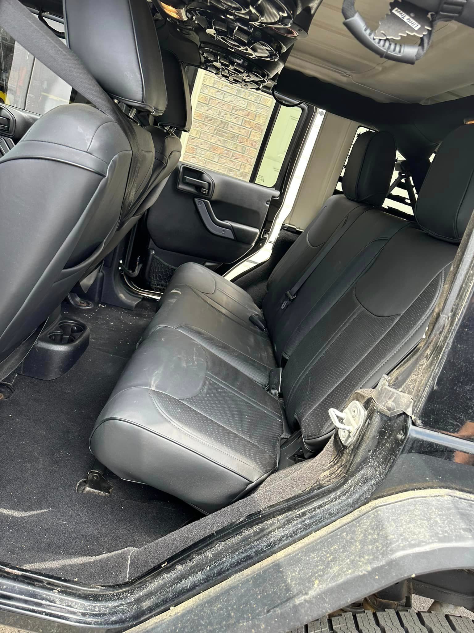 Auto Detailing - Jeep Wrangler dashboard - Professional Detailing Wisconsin Dells