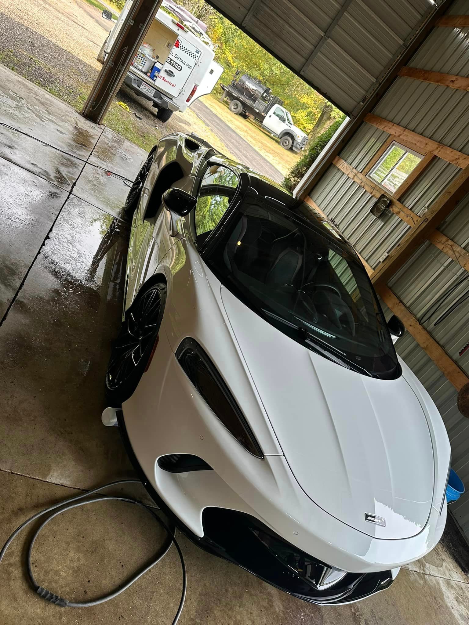 Auto Detailing - McLaren 720S Spider front - Professional Detailing Wisconsin Dells