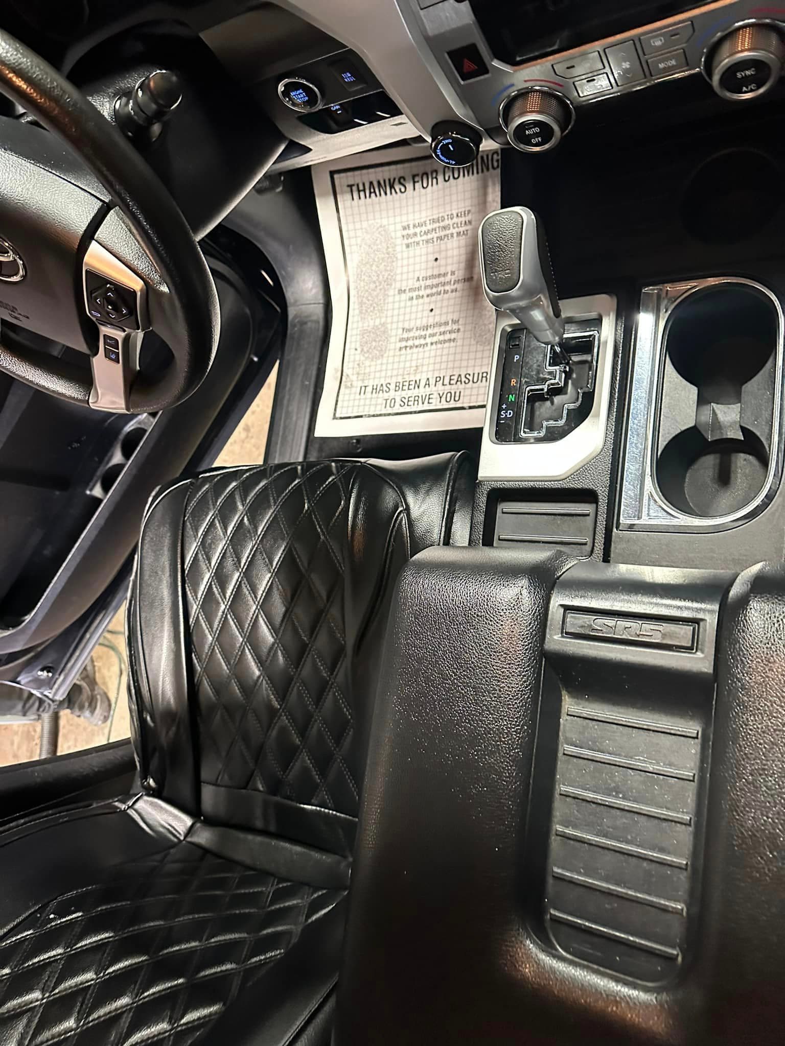 Auto Detailing - Toyota Tundra cabin - Professional Detailing Wisconsin Dells