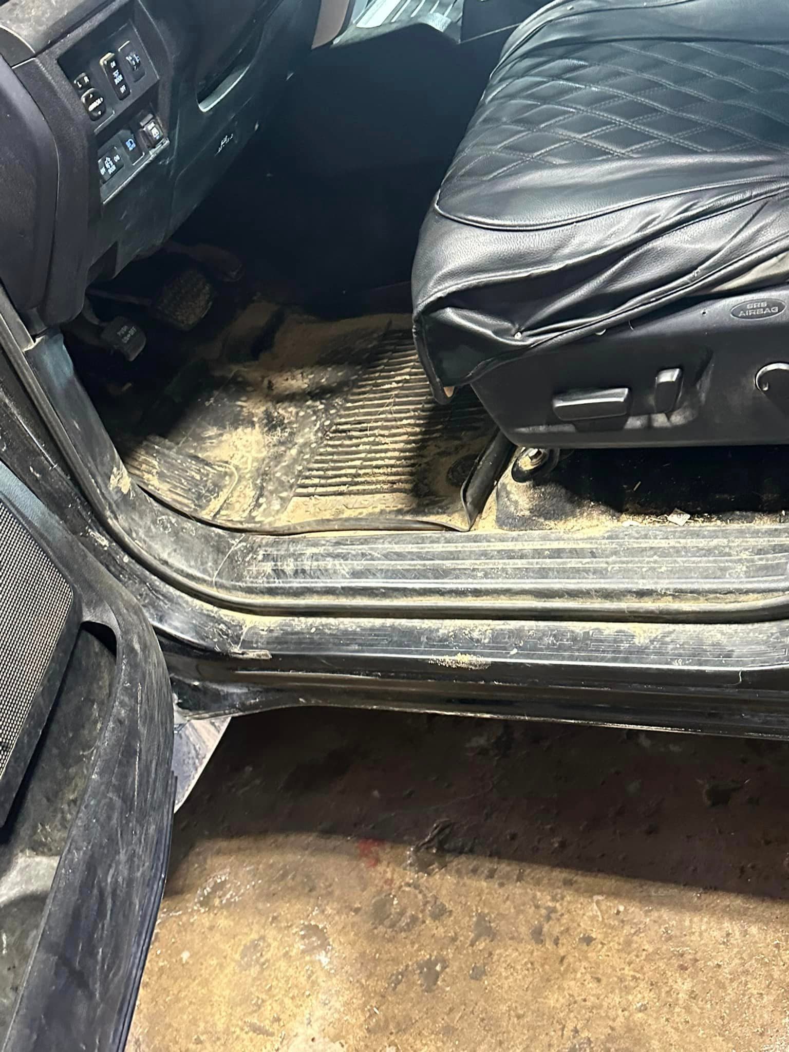 Auto Detailing - Toyota Tundra interior reset - Professional Detailing Wisconsin Dells