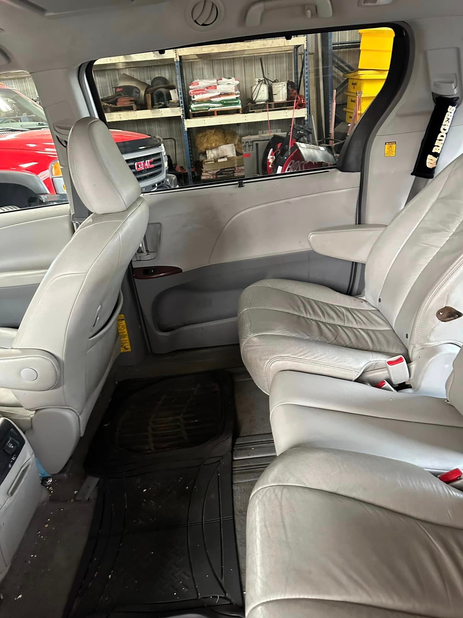 Auto Detailing - Toyota Sienna footwell - Professional Detailing Wisconsin Dells