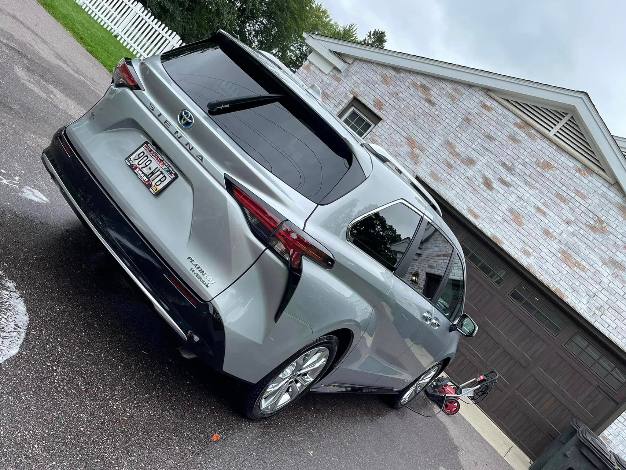 Auto Detailing - Toyota Sienna cabin finished - Professional Detailing Wisconsin Dells